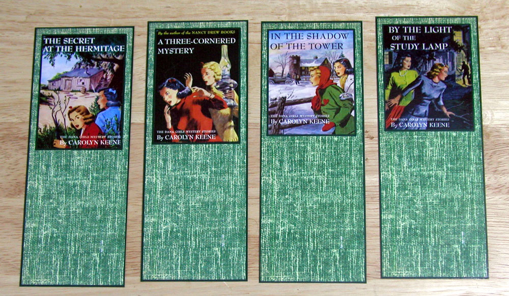Carolyn Keene Dana Girls Mystery Bookmarks
