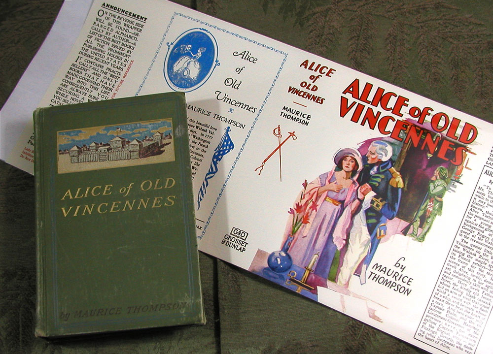 Alice of Old Vincennes Book and DJ