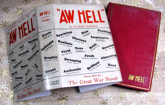 Aw Hell by Clarke Venable HCDJ