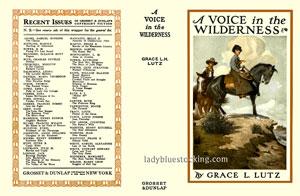 A Voice in the Wilderness Facsimile Dust Jacket