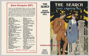 The Search, Grace Livingston Hill Dust Jacket