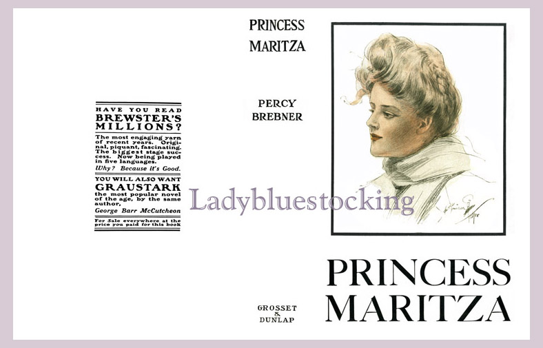 Princess Maritza Facsimile Dust Jacket