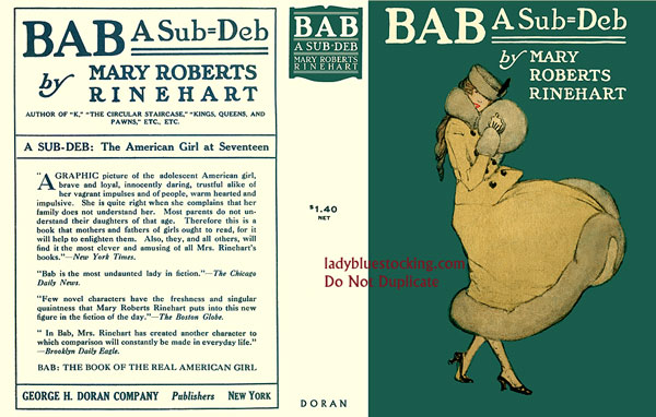 Bab, A Sub Deb Facsimile Dust Jacket