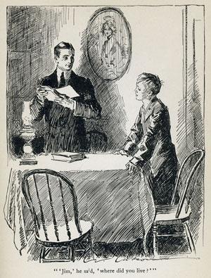 Charles Dana Gibson, Blue-Bird Weather Illustration
